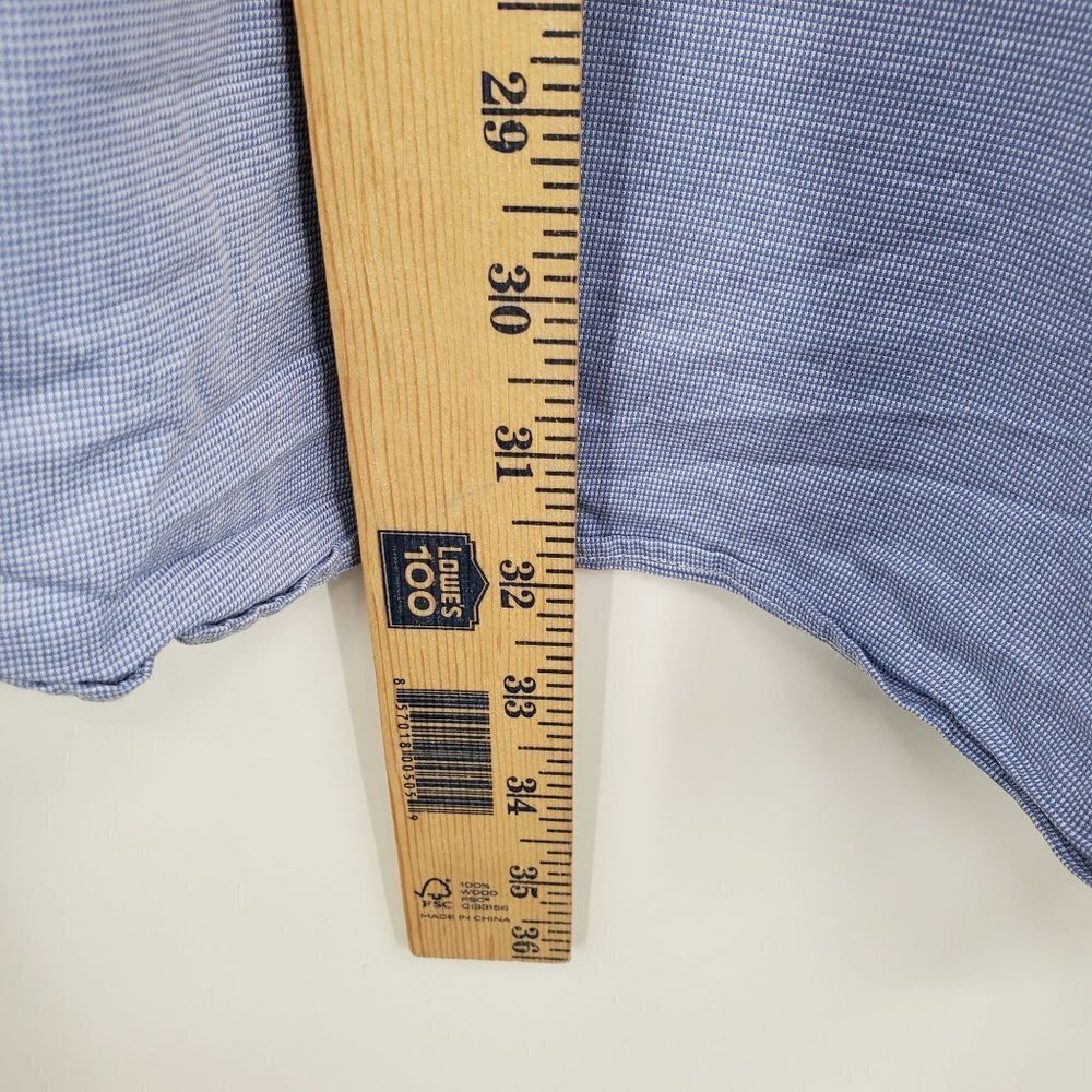 Ralph Lauren Classic Fit Button Down Shirt Casual Long Sleeve 17 36/37 Mens - Picture 9 of 11